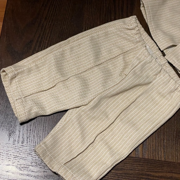 Vintage Mini Togs Matching Outfit Embroidered Collar Button Shirt Elastic Pant - Picture 10 of 16